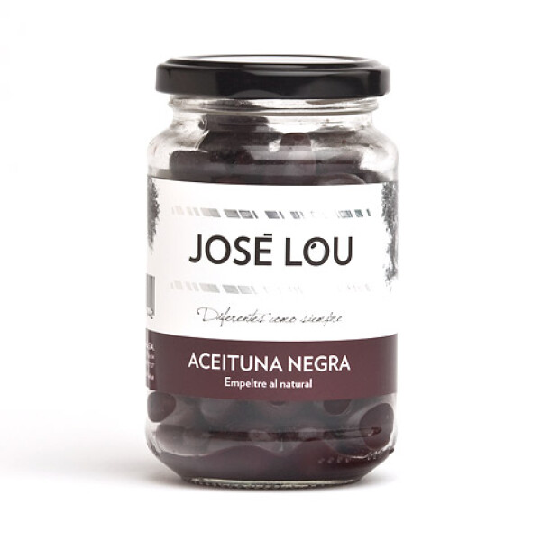 José Lou černé olivy Empeltre přírodní bez nálevu