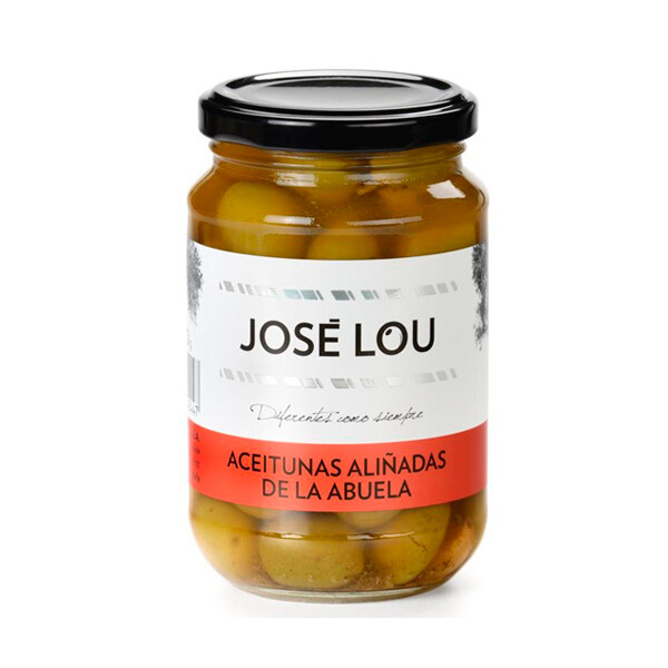 José Lou Abuela zelené olivy v babiččině nálevu